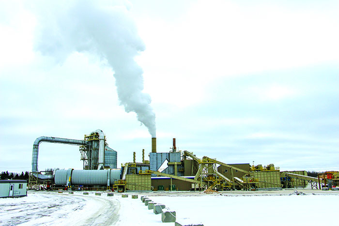 Pinnacle Renwewable Energy's Entwistle plant